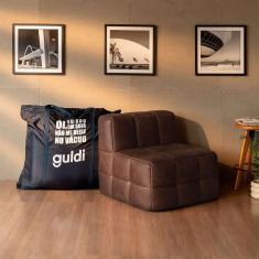 Imagem de módulo central sofá guldi popup corino café