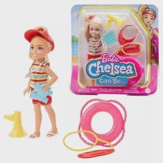 Imagem de Boneca Barbie Chelsea Profissoes Salva Vidas Mattel GTN86