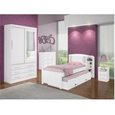 Imagem de Guarda Roupas Meridian Plus 2Pts 100% Mdf Ddoro Móveis - D'doro