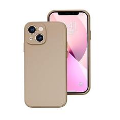 Imagem de Capa de telefone para iPhone X XR XS 11 12 13 14 Pro Max 7 8 Plus Contratada cor pura silicone líquido capa traseira macia, MILK TAE COLOR, para iPhone12 Pro Max