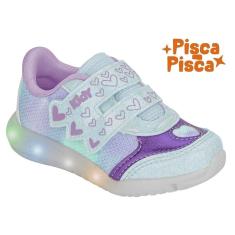 Imagem de Tênis Infantil Kidy Flex Light Calce Fácil Tiras Aderentes-Feminino