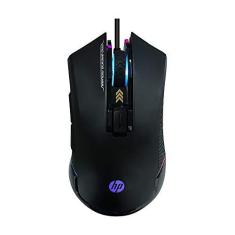 Imagem de Mouse HP Gamer USB G360 Preto - Sensor Óptico PIXART P3327 Ambidestro Resoluções até 6200 DPI e Iluminação Multicolor - 7QV33AA
