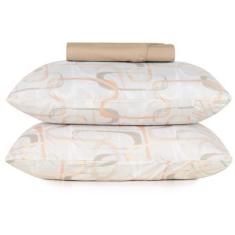 Imagem de Jogo De Lençol Altenburg Toque Acetinado Queen 3 Peças 158X198x38