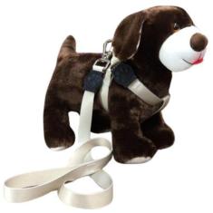 Imagem de Peitoral Americano Premium De Seda Para Cachorro - Cor Cinza Nº 7 - Ni