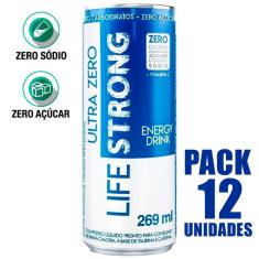 Imagem de Energético Life Strong Energy Drink 12 unidades Tradicional