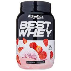 Imagem de Best Whey Strawberry Milkshake, Athletica Nutrition, 900g