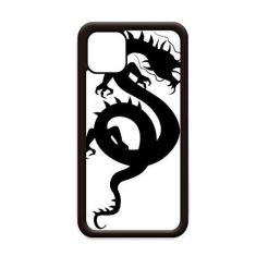 Imagem de Contorno de dragão chinês padrão para iPhone 12 Pro Max capa para Apple Mini Mobile Case Shell