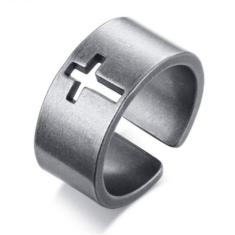 Imagem de Anel Masculino Cruz Liso - Code