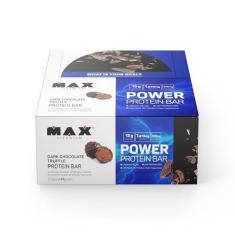 Imagem de Max Titanium Power Protein Bar - 12 Unidades 41G Dark Chocolate Truffle