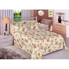 Imagem de Jogo De Cama Queen 4 Peças 130 Fios 100% Algodão Agatha Sonhare Sultan