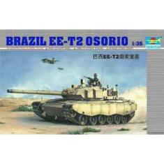 Imagem de Tanque Brasil Ee-72 Osorio Trumpeter, 1:35 Plastimodelismo