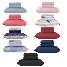 Imagem de Jogo Lençol Microfibra 3 Peças Cama Solteiro Paco Milano