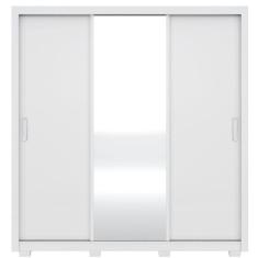 Imagem de Guarda Roupa 3 Portas com Pés Residence Branco