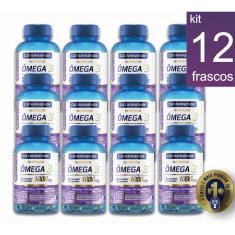 Imagem de Ômega 3 1000Mg 120 Caps - Catarinense Pharma - Kit Com 12