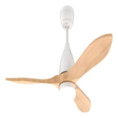 Imagem de Ventilador De Teto Madeira Com Controle E Led 127cm Bivolt