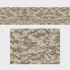 Imagem de Adesivo Camuflado Digital Desert Camo Marrom Bege 2,00X0X50