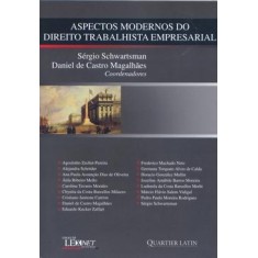 Imagem de Aspectos Modernos do Direito Trabalhista Empresarial - Schwartsman, Sérgio - 9788576745013