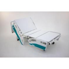 Imagem de Cama Hospitalar Motorizada Com Grade Abs E Regulagem Da  Altura Do Lei