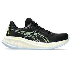 Imagem de ASICS Tênis masculino Gel-Cumulus 26, Preto/amarelo seguro, 42