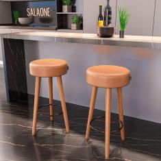 Imagem de Kit 2 Banquetas Londres Cor Amarula - Speciale Home Amarula