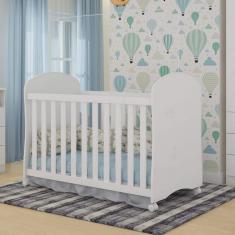 Imagem de Berço Infantil Mini Cama Smim Móveis Peroba Branco