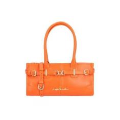 Imagem de Bolsa Luiza Barcelos Pequena Laranja Sunset-Feminino
