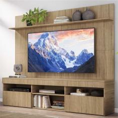 Imagem de Rack Com Painel Tv 65'' Madri Multimóveis Prateleira Rustic