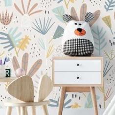 Imagem de Papel de Parede Adesivo Infantil Folha N02151 Rolo de 0,58x3,00M