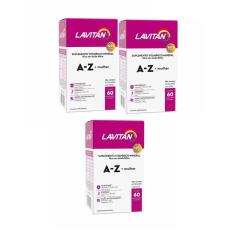 Imagem de Kit Lavitan A-Z Mulher 60 Comprimidos - 3 Unidades