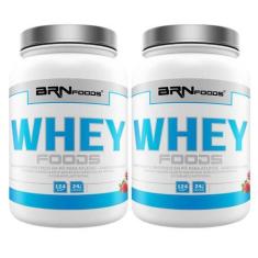 Imagem de Kit 2X Whey Foods 900G  Brnfoods - Brn Foods