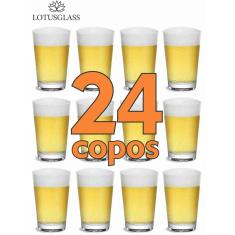 Imagem de 24 Copo caldereta chopp Cerveja 350 ml LotusGlass Não Nadir