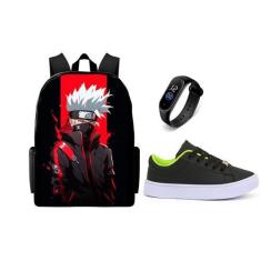 Imagem de Conjunto Infantil Lançamento Para Crianças Mochila mais tenis E Relogi