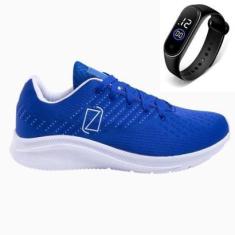 Imagem de Tênis Masculino Esporte Academia Caminhada Leve Macio Dia a Dia + Relógio-Masculino