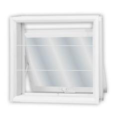 Imagem de Janela de Aço Maxim-Ar 50x50cm com Grade Minas Sul MGM