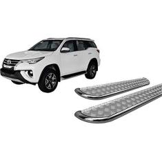 Imagem de Estribo Cromado De Chapa SW4 2016 a 2020