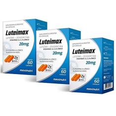 Imagem de Luteimax Luteína & Zeaxantina - 3 unidades de 60 cápsulas - Maxinutri