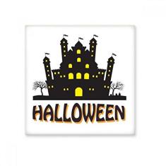 Imagem de Castelo de cerâmica brilhante de Halloween The Brightly Lit Castle