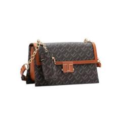 Imagem de Bolsa Feminina Chenson Transversal Acorrentada Pontilhada-Feminino