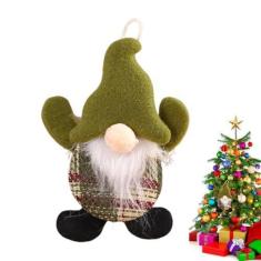 Imagem de Gnomo de Natal, enfeites de gnomo para árvore de Natal | Gnomo de Natal de pelúcia sueco Tomte,Decorações de gnomos recheados, pingente de árvore de Natal, estatuetas colecionáveis ​​para crianças