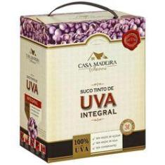 Imagem de Suco de Uva Integral Casa Madeira Bag In Box 3L