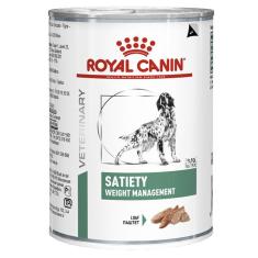 Imagem de Ração Royal Canin Lata Canine Veterinary Diet Satiety Support Wet para Cães Adultos Obesos - 410 g