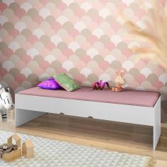 Imagem de Cama Japonesa Solteiro Branco Catarina Shop JM