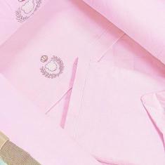 Imagem de Jogo De Lençol Berço Desmontável 3 Peças Medium Urso Ul - Tropical Bab