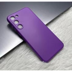 Imagem de Capa Aveludada Compatível Para Samsung S24 Roxo - Dsitrbuidora Brita