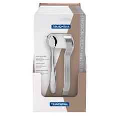 Imagem de Conjunto de Colheres para Refresco Aço Inox, Tramontina, 66902206, Inox, 12 Peças