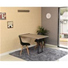 Imagem de Mesa Dobrável Retrátil 120X75 Volpi e 2 Cadeiras Eiffel