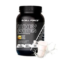 Imagem de WHEY PROTEIN CONCENTRATE - 900G LEITE - CELL FORCE 