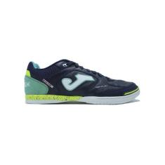 Imagem de Chuteira Futsal Joma Top Flex - Unissex - Azul Marinho+Verde