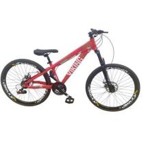 Imagem de Bicicleta Aro 26 Vikingx Tuff 25 Aluminio Mtb Freeride 24v Mtb Suspens
