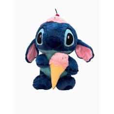 Imagem de Brinquedo Pelúcia Stitch Sorvete Desenho Disney 50Cm